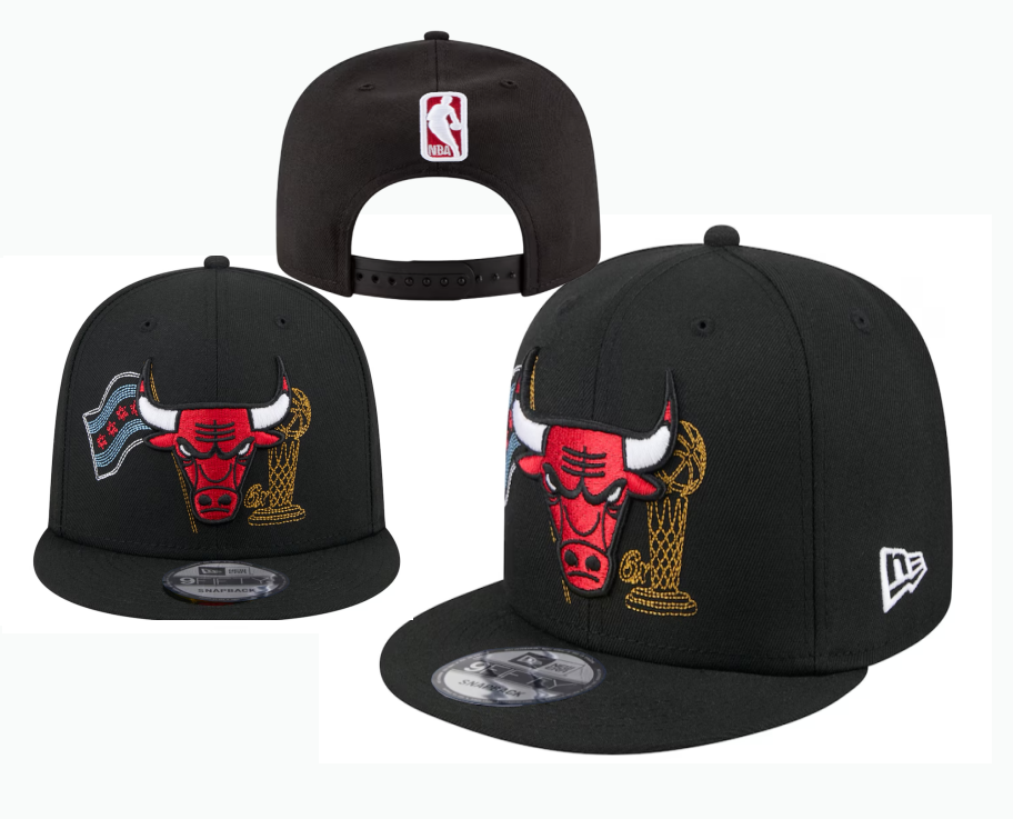 2025 NBA Chicago Bulls hat 001YS